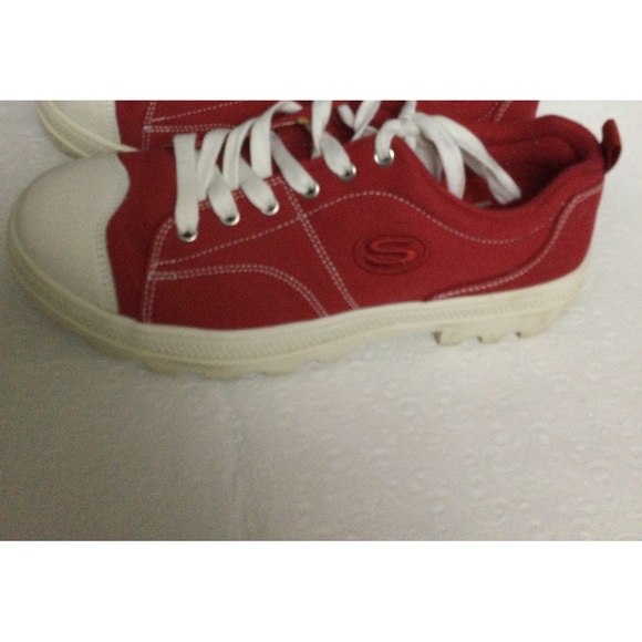 Skechers Roadies True Roots, Womans 8, Red - Picture 2 of 10